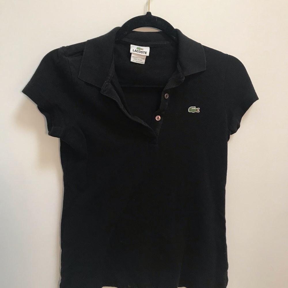 Lacoste Black Polo